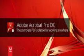 Adobe Acrobat Pro DC	 2015
